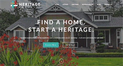 Desktop Screenshot of heritagerealty.ca